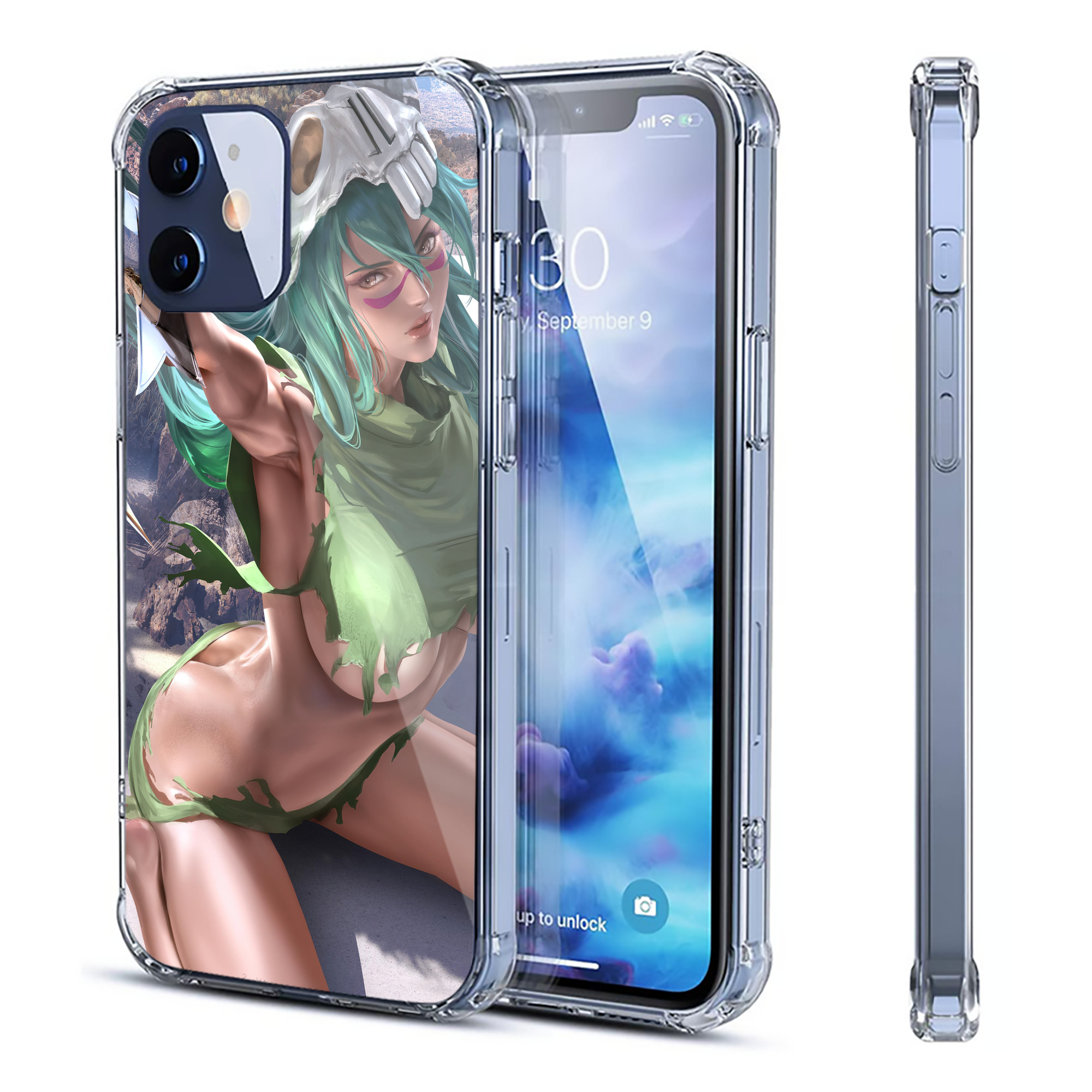 （画像用） ブリーチ BLEACH 【iPhone 12シリーズ対応】透明スマホケース（クリアソフトケース）